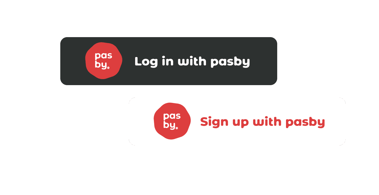 pasby identification flow buttons